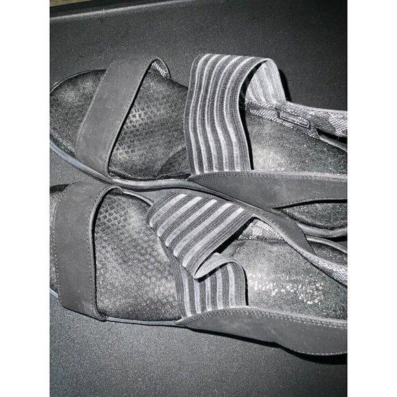 Women’s  Black Sketchers Sandals Size 9 - Picture 5 of 6